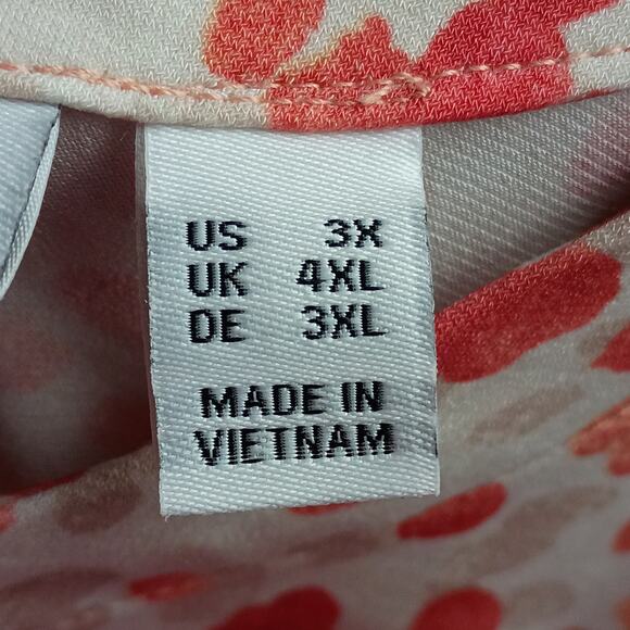 Susan Graver Women 3x Liquid Knit Tie Keyhole Neck Long Sleeve Lightweight Top - Picture 4 of 6